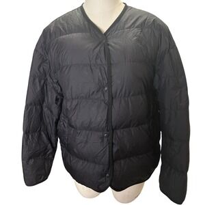Uniqlo Ultra Light Down Compact Jacket Womens Medium Black With Pouch Gorpcore